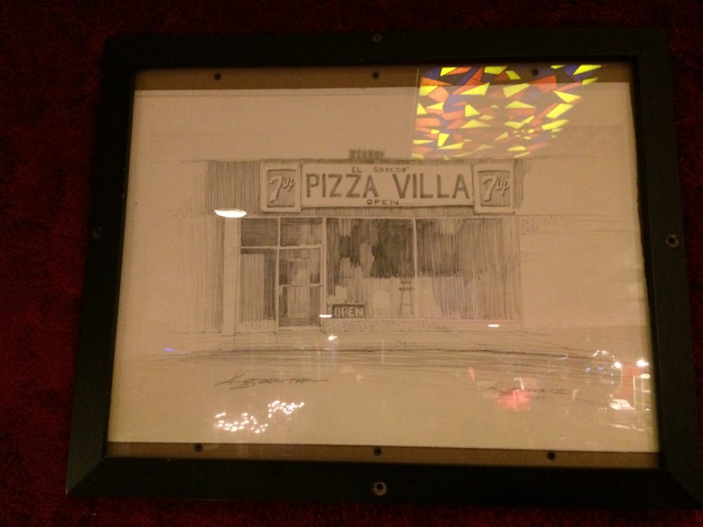 El Greco’s Pizza Villa & Polixeni Room menu