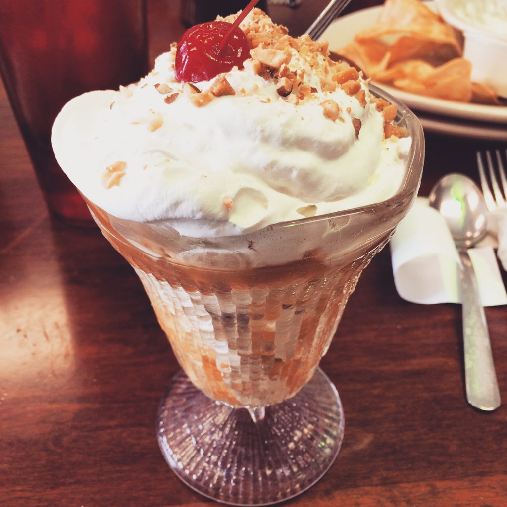 Brookville Grille Desserts sundae