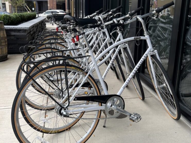 Bikes at Hotel Versailles