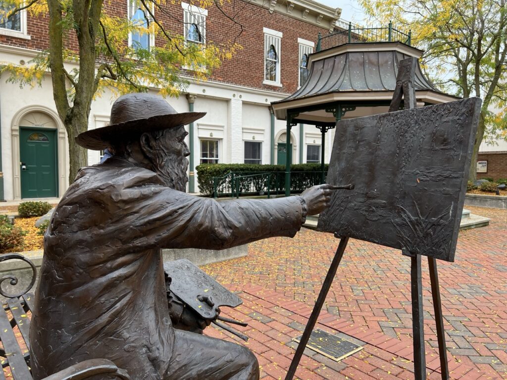 Statues at Versailles Ohio