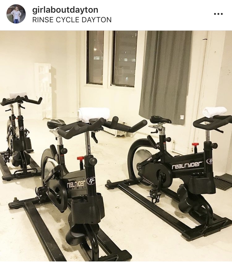 Bikes at Fire Blocks RINSE CYCLE location in 2018 