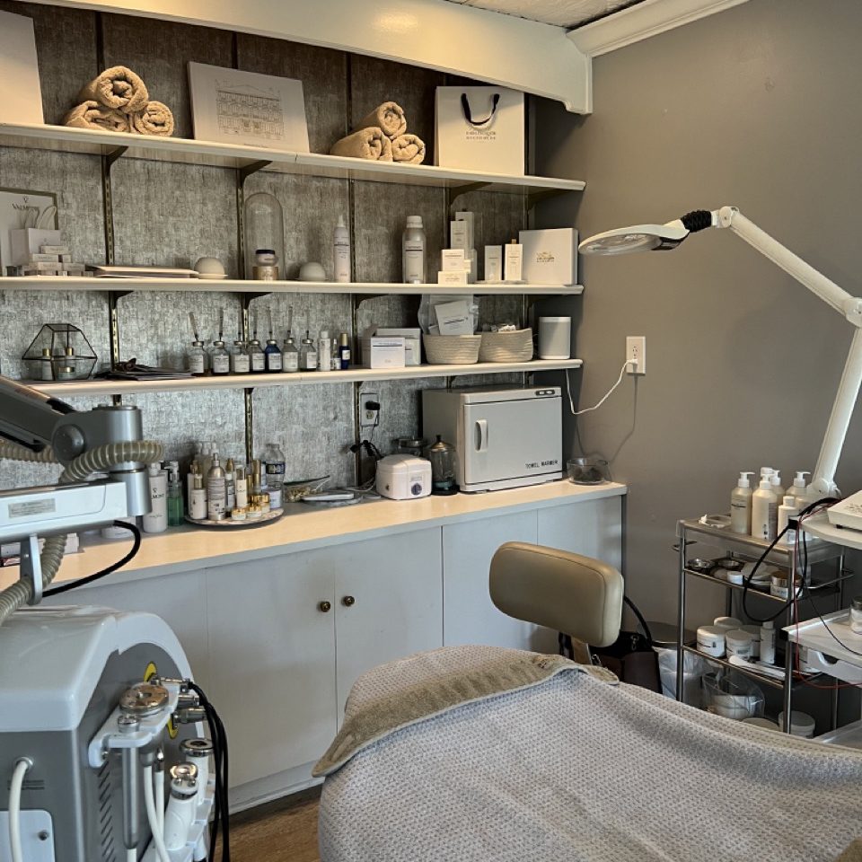 Treatment room at La De Da Le Salon