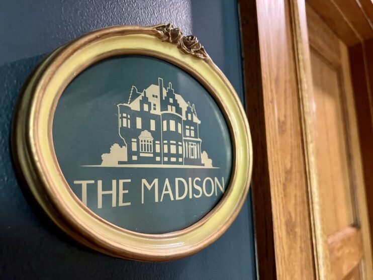 The Madison suite at Mansion on Monument in Dayton