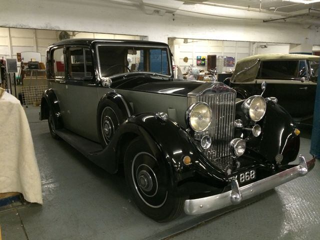 Rolls Royce at British Transportation Museum in Dayton, Ohio