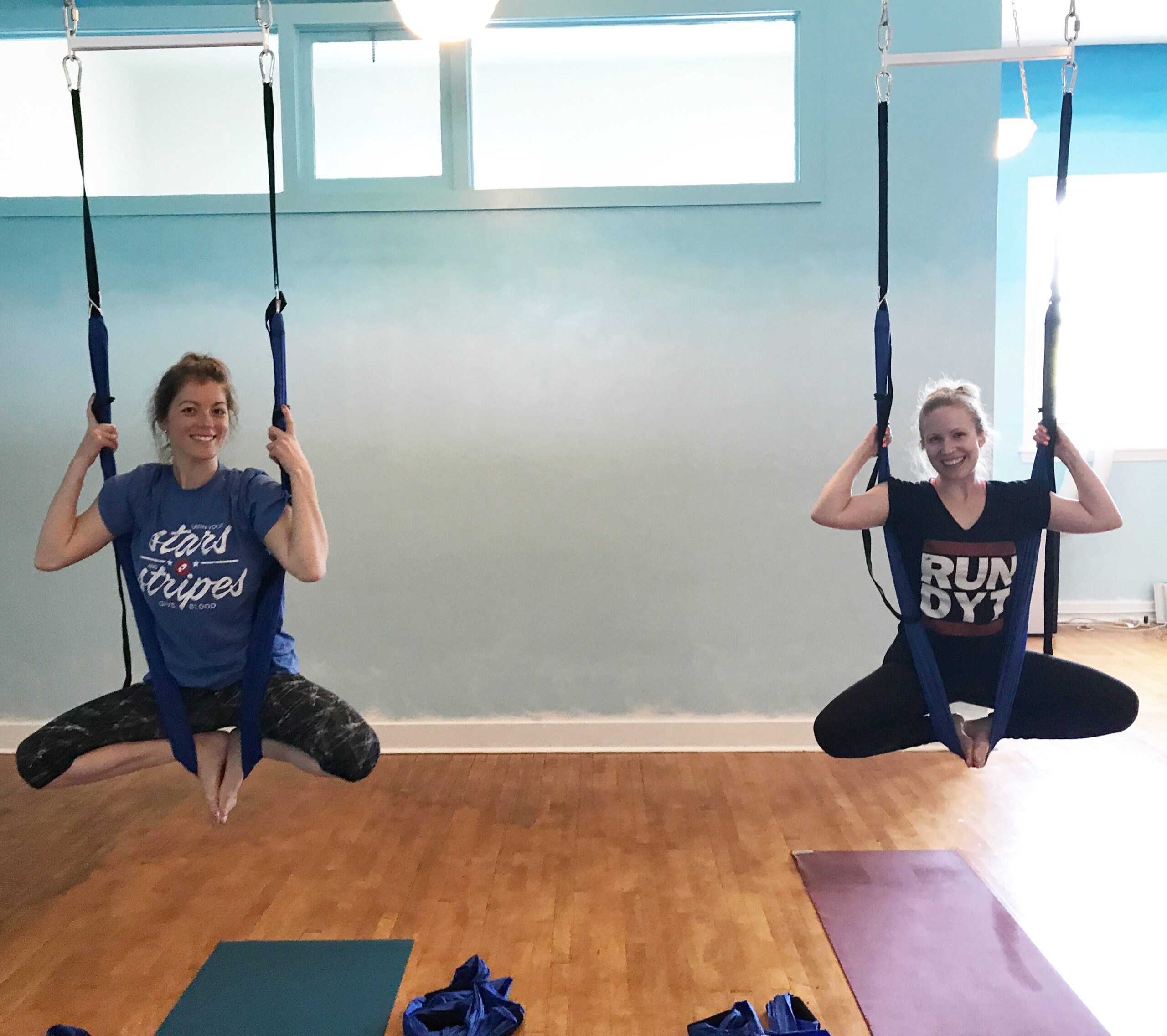 Featured image for Try Defying Gravity – Aerial Yoga in Dayton