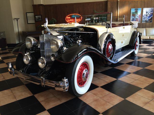 Packard convertible in Dayton, Ohio