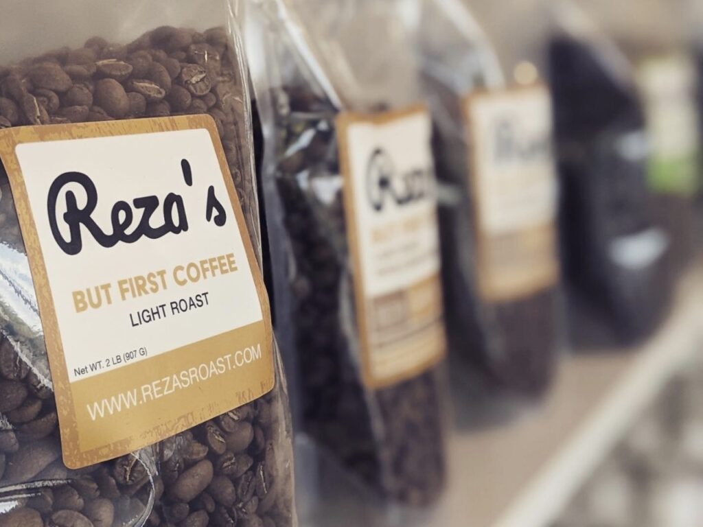 Reza's coffee in Dayton, Ohio