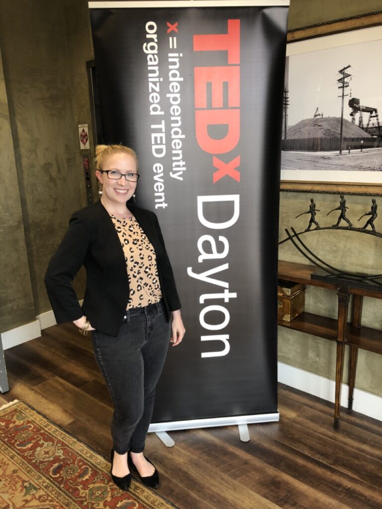 Me at TEDxDayton Salon Innovation June 2019