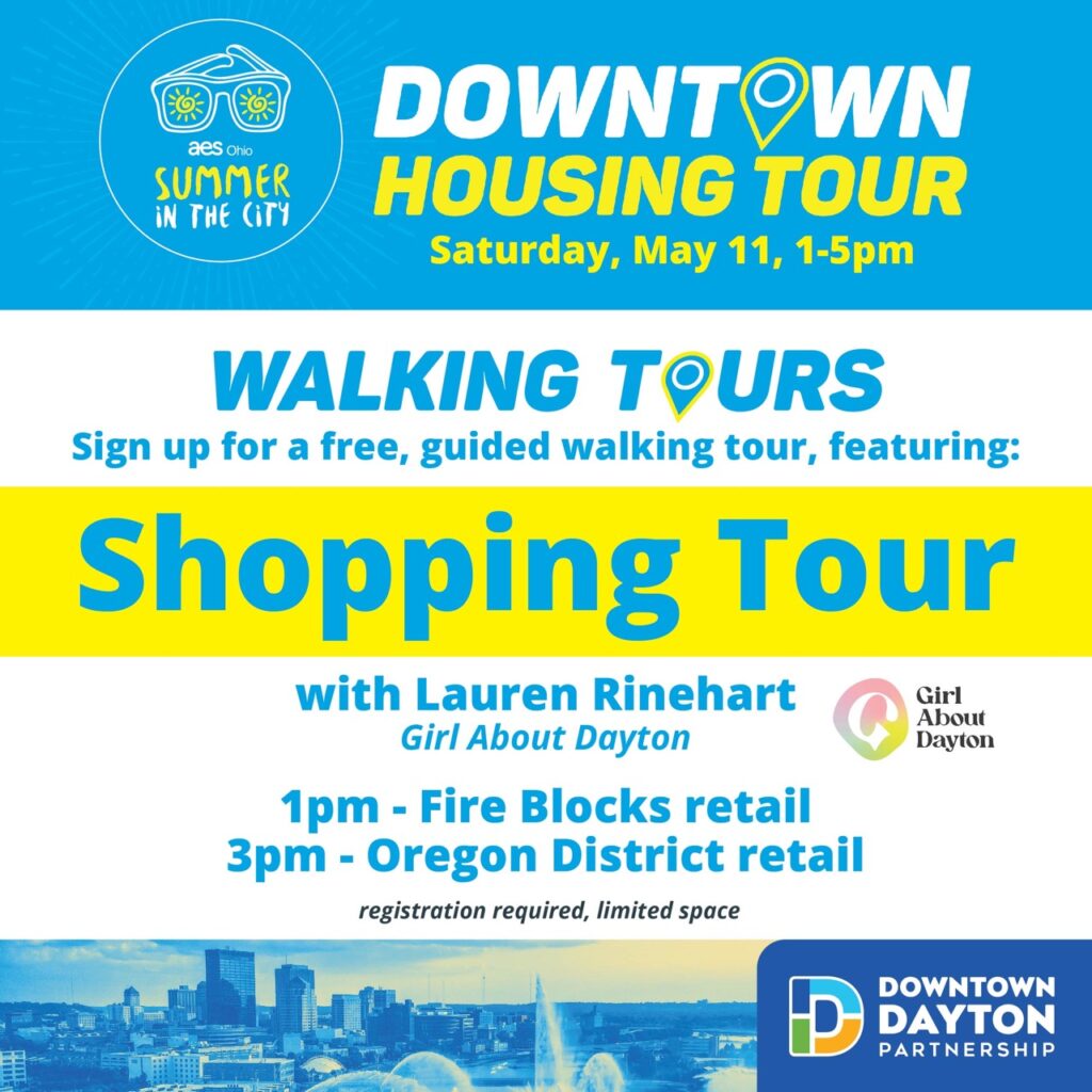 Downtown Dayton Housing Tour info