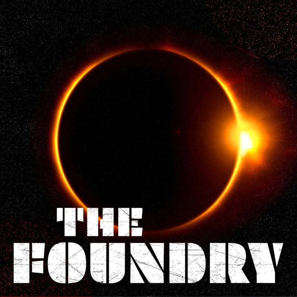 The Foundry eclipse in Dayton, Ohio