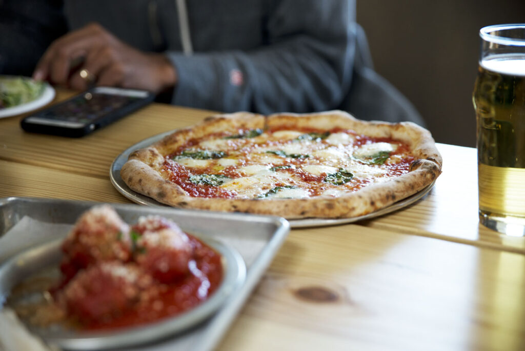 Pizza at Old Scratch - photo by Ronald Applin