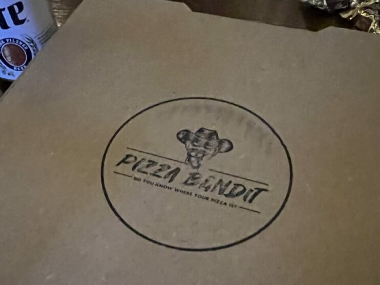 Pizza Bandit box Dayton, Ohio