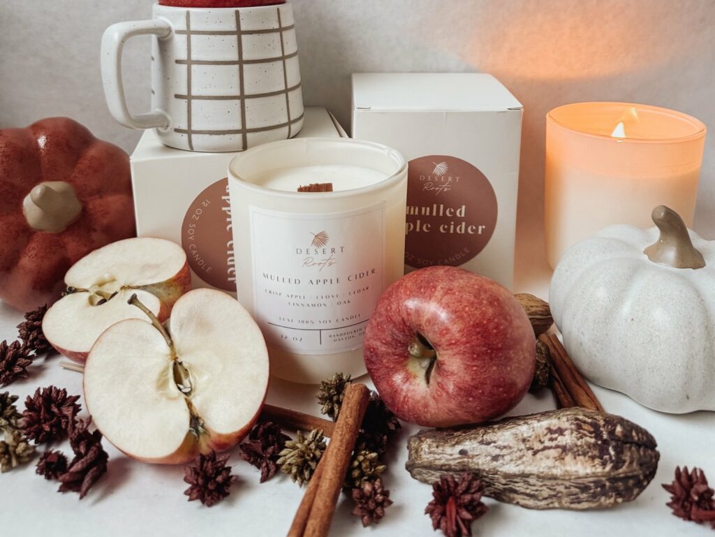 Desert Roots Apple Cider candle