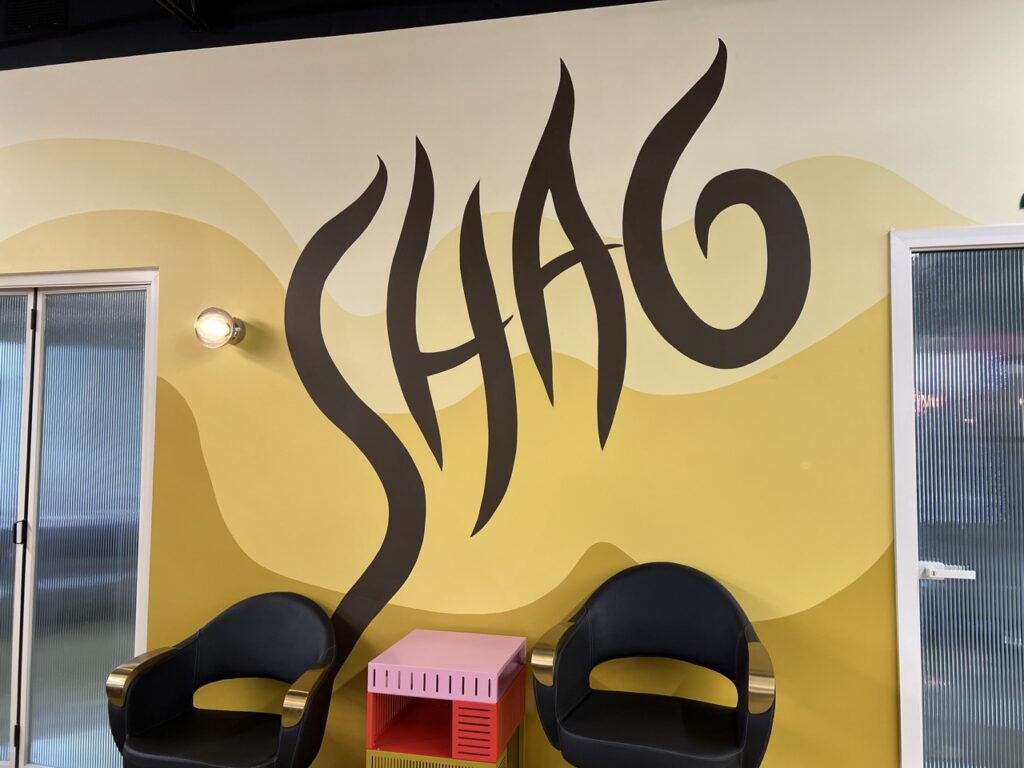 SHAG sign 