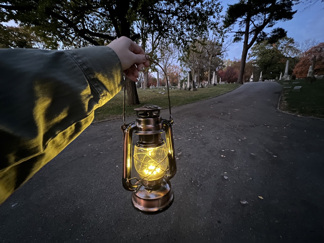 Feature image for Spooky Woodland Cemetery Lantern Tour Revisit