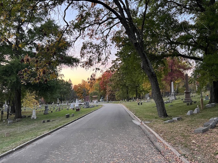 Woodland Cemetery in Dayton, Ohio