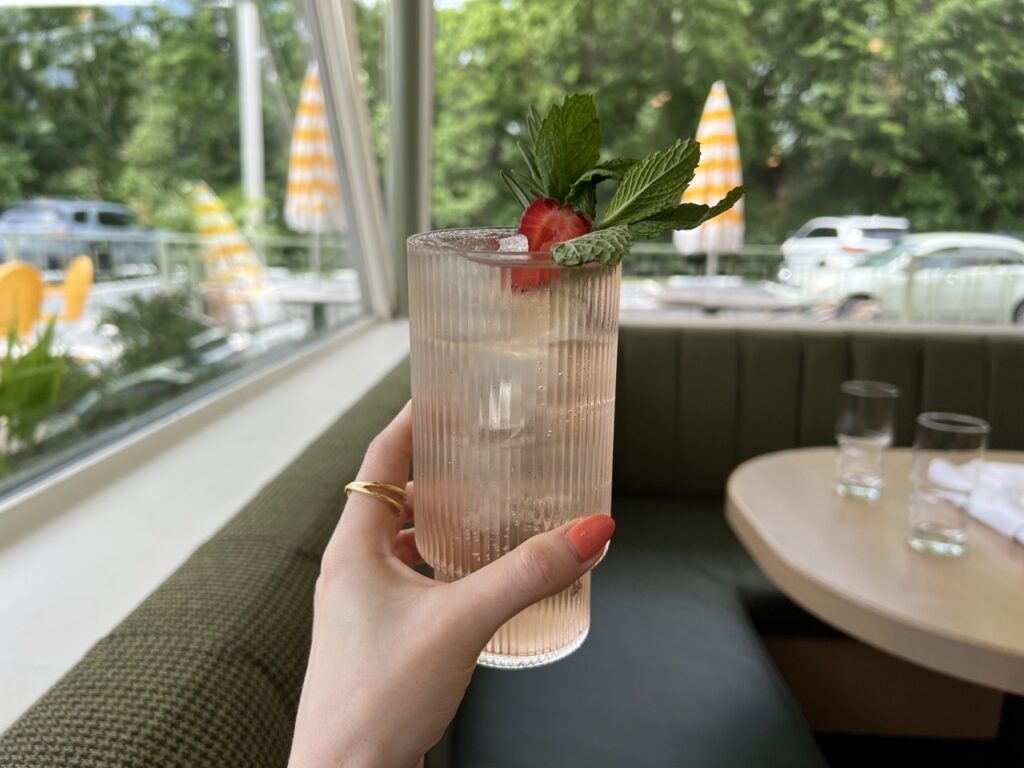 Cocktail at Three Birds in Dayton