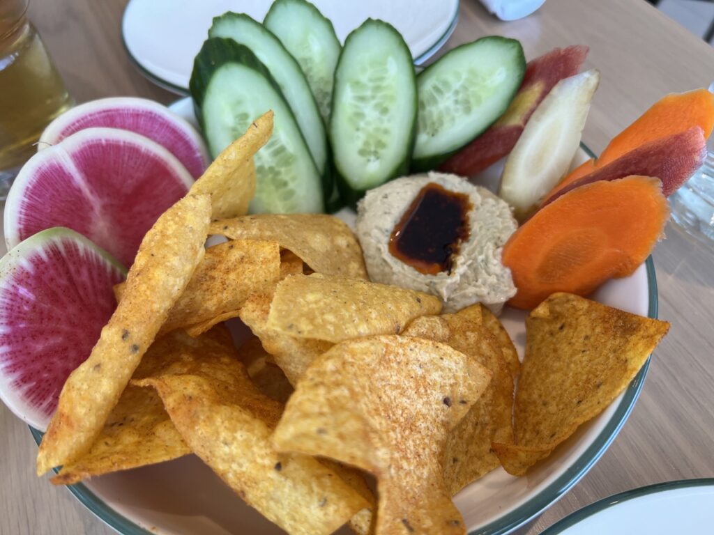 Hummus at Three Birds in Dayton