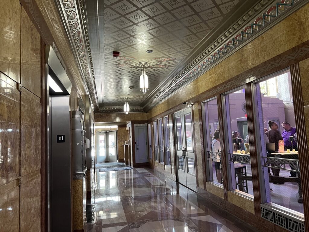 Inside the Grande Hall at Liberty Tower Dayton, Ohio