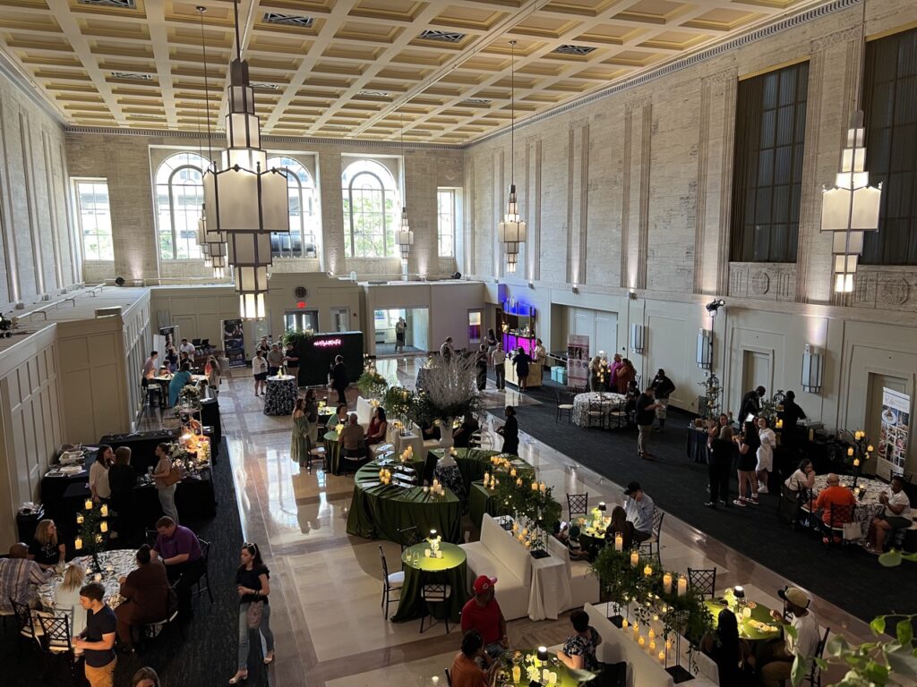 Inside the Grande Hall at Liberty Tower Dayton, Ohio
