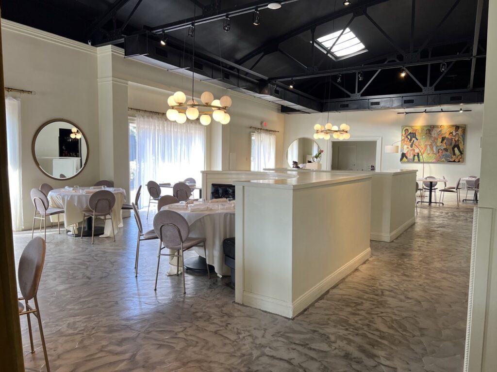 Inside Coco's Bistro in Dayton Ohio