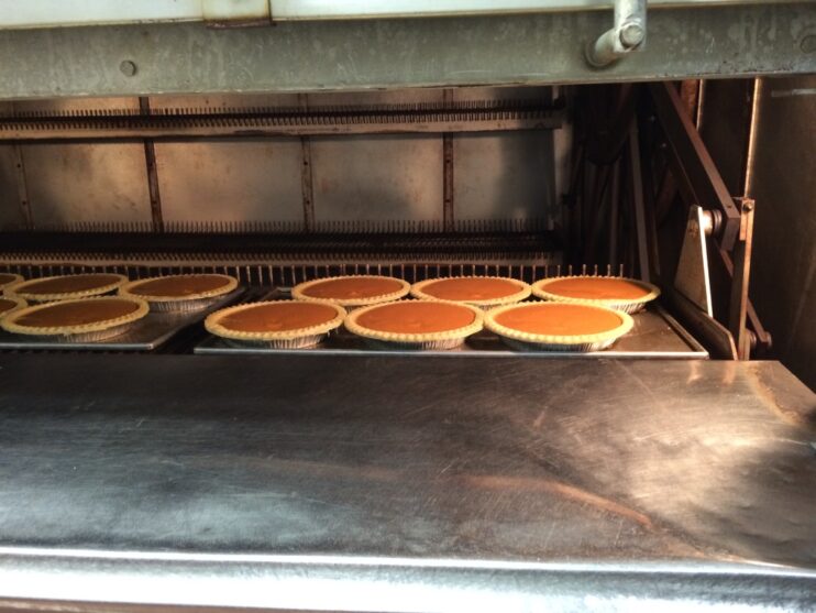 Frisch's Commissary pumpkin pies
