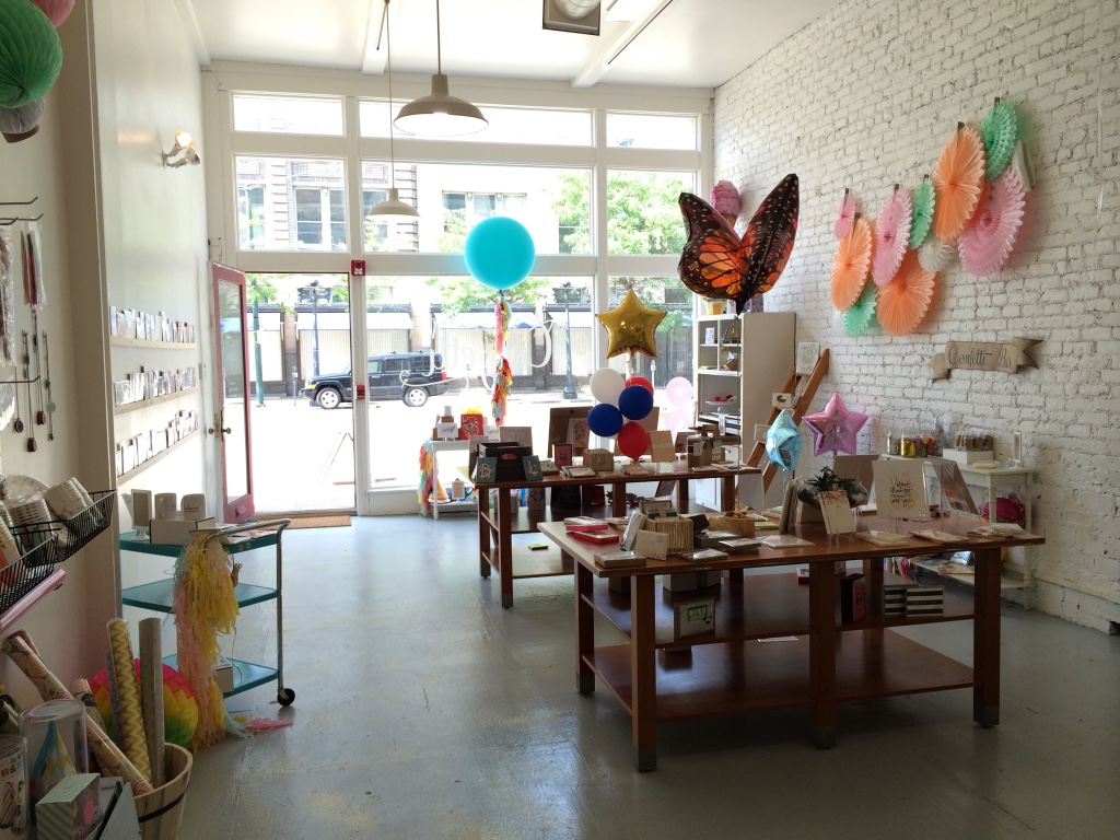 Confetti interior