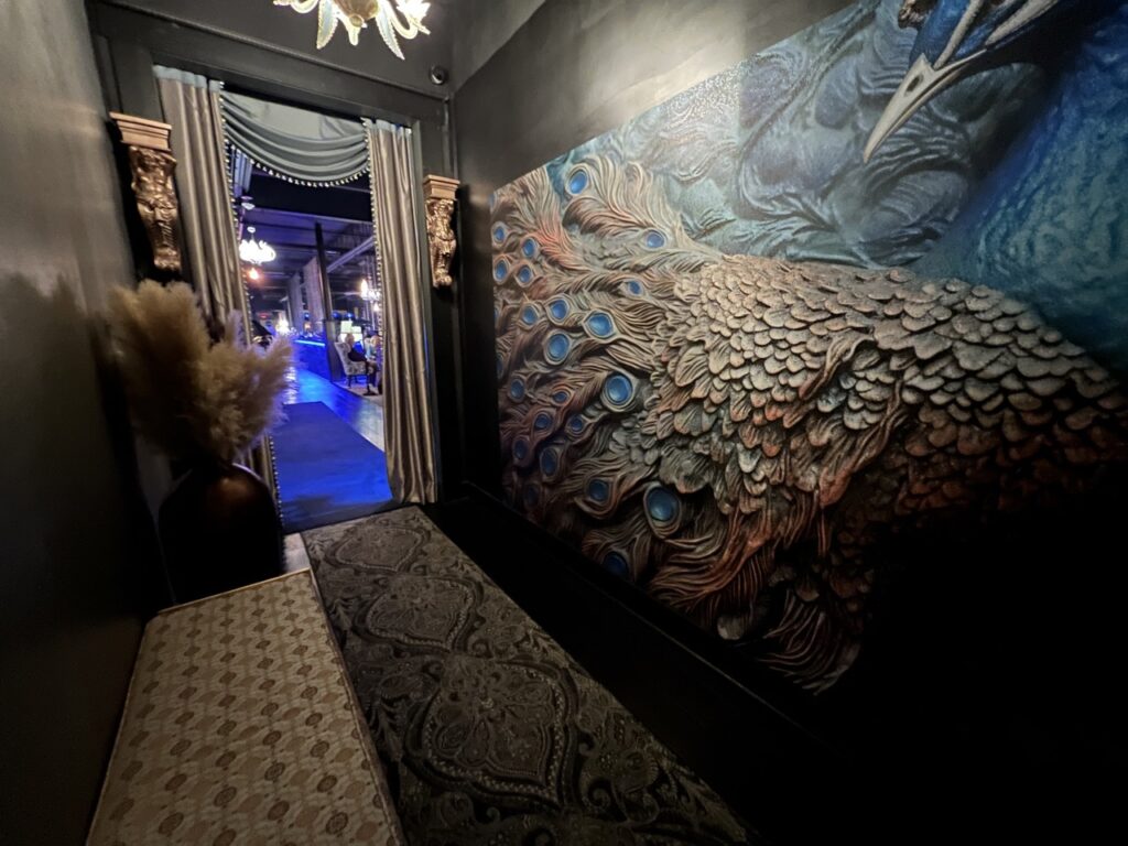 Entryway Decor at Whisperz Speakeasy