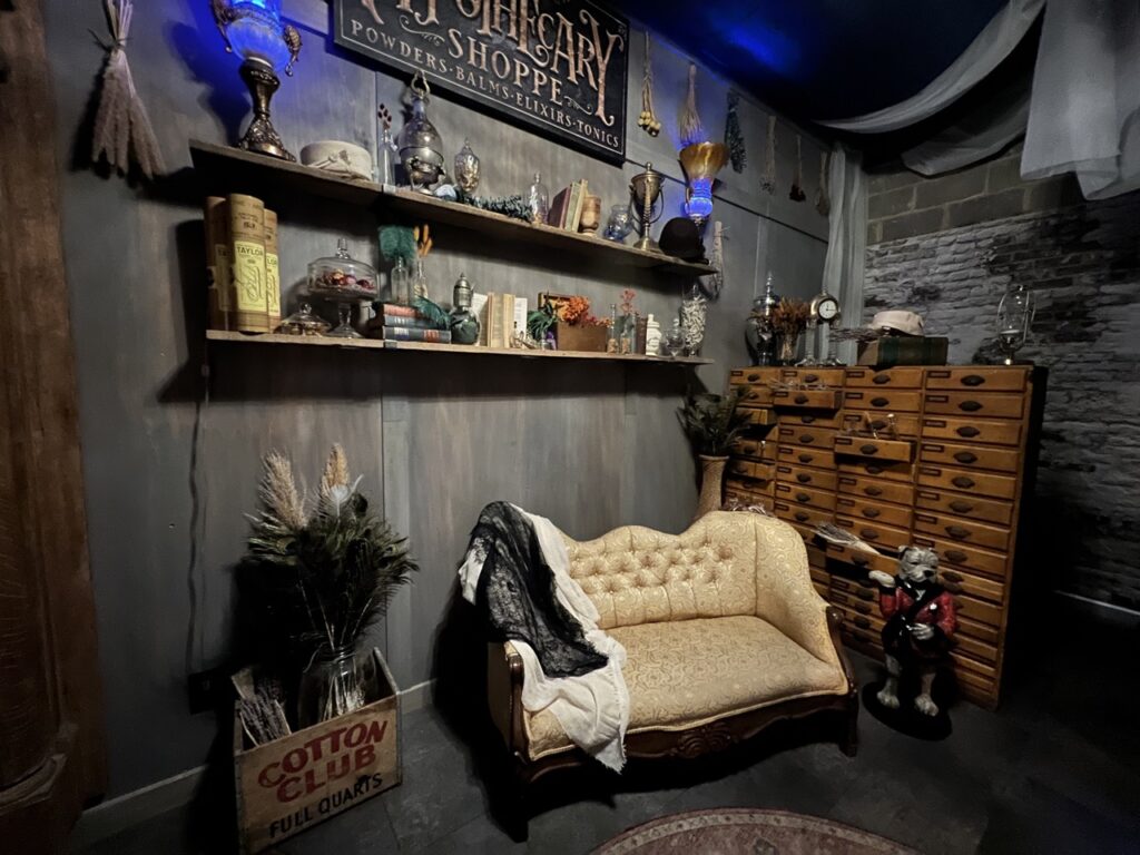 Store Decor at Whisperz Speakeasy