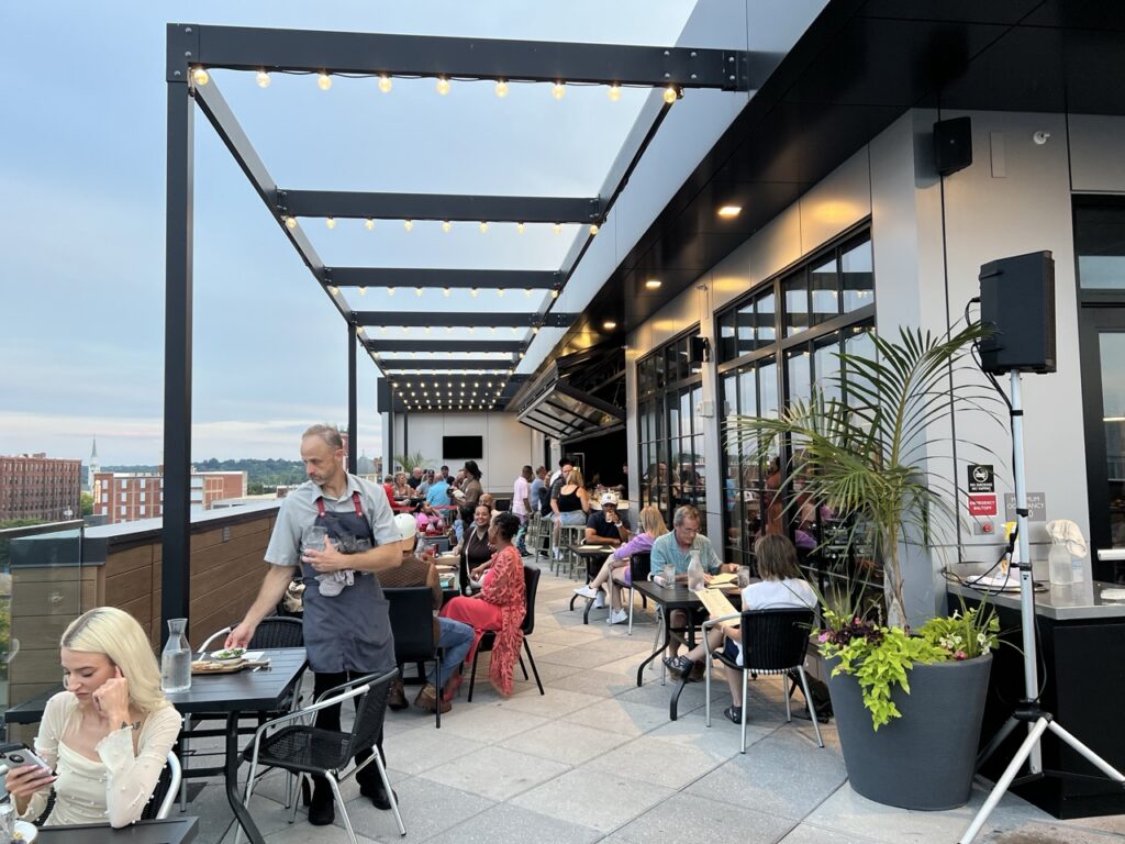 The Foundry rooftop bar